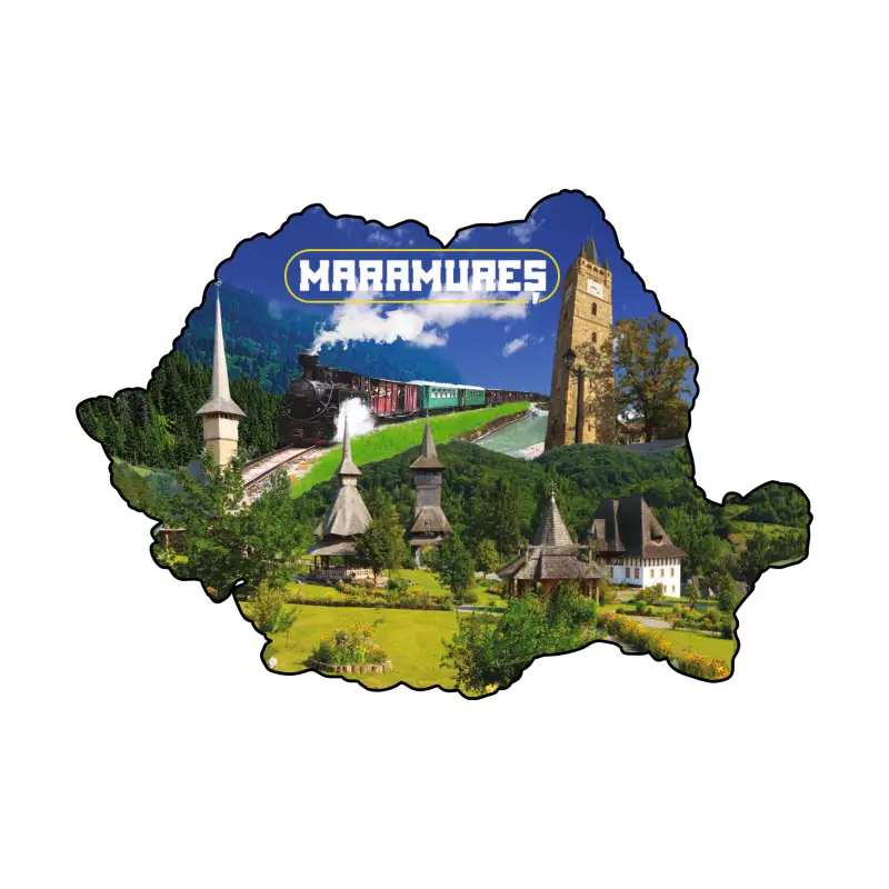 Maramures, magnet harta, model mgs192v